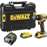 DeWalt DCD794D2T-QW DCD794D2T-QW Akku-Bohrschrauber 18 V 2 Ah Li-Ion inkl. 2. Akku, inkl. Ladegerät,
