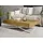 WFL GROUP Cavetta U Braun Eiche 120-200 x 80 x 27-76 cm