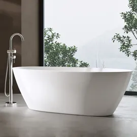 doporro Vicenza599 Freistehende Badewanne 150 x 79 cm (inkl. Ablaufgarnitur)