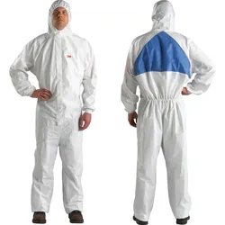 Schutzanzug 4540+ -  XL - weiß / blau