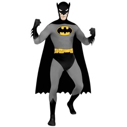 Rubie ́s Kostüm Batman Ganzkörperanzug, Original lizenzierter ‚Batman‘ Artikel grau S