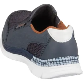 Rieker B4870 Herren Denim/Atlantis/Weiss 45