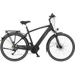 FISCHER Herren Trekking E-Bike VIATOR 4.1i schwarz matt 28 Zoll RH 50 cm 504 Wh SCHWARZ 50