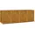furnicato Gartenbox 280 x 87 x 104 cm Braun