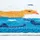 Homescapes WC-Vorleger Ententeich 45/50 cm, Baumwolle,