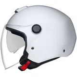 NEXX Y10 Plain Jethelm weiß, S