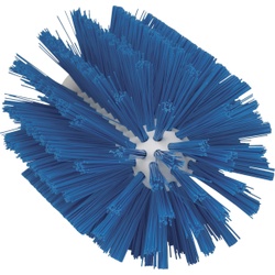 Vikan Rohrreiniger für Stiel, 103 mm, für die effektive Reinigung verschiedener Rohre, Farbe: blau