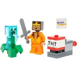 LEGO Minecraft Mini Set: Helden-Minifigur mit Charged Creeper