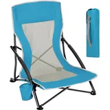 Woltu Campingstuhl Klappbar Blau