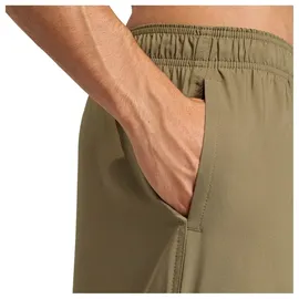 adidas Badeshorts 3 Bar Logo Olive Strata/White S