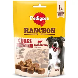 PEDIGREE Ranchos Cubes mit Rindfleisch 70 g