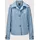 Madeleine Trenchcoat MADELEINE "Kurzjacke Verkürzte Trenchjacke mit Taschen", Damen, Gr. 34, rauchblau, Obermaterial: 85% Polyester PES. 15% Baumwolle CO., Modern, Mäntel