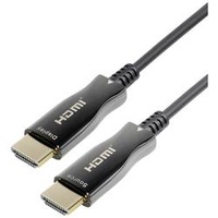 Transmedia Transmedia C 508-50 m HDMI Typ A (Standard) Schwarz, Gold,