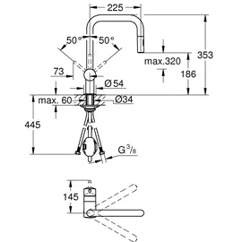 Grohe Minta chrom 32322002