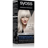 Syoss Cool Blonds Permanent-Haarfarbe Farbton 12-59 Cool platinum blond