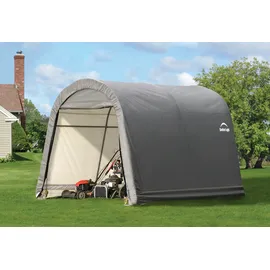 ShelterLogic Foliengerätehaus 9 m2 300 x 300 cm Grau