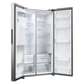 Haier HSW59F18EIMM Side-by-Side (601 l, 1775 mm hoch, Edelstahl)