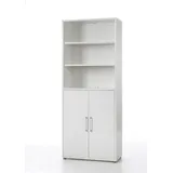 VCM Vitrine Buffetschrank Prisme 89 x 40 cm Weiß