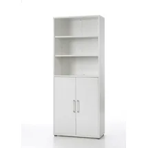 VCM Vitrine Buffetschrank Prisme 89 x 40 cm Weiß