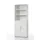 VCM Vitrine Buffetschrank Prisme 89 x 40 cm Weiß