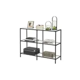 Möbel Kraft Konsolentisch 100 x 30 x 73 cm schwarz