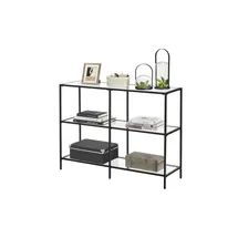 Möbel Kraft Konsolentisch 100 x 30 x 73 cm schwarz