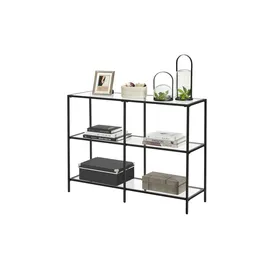 Möbel Kraft Konsolentisch 100 x 30 x 73 cm schwarz