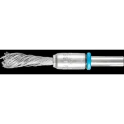 Pferd Pinselbürste rostfr. 6mm 10x25x0,5 mm gez.