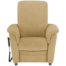 Polstermöbel Oelsa Fernsehsessel Sarah Flachgewebe 91 x 103 x 97 cm Orange elektrisch