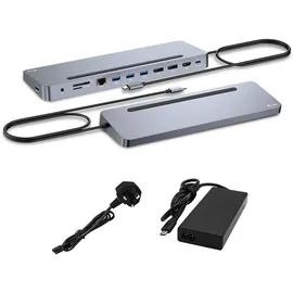 iTEC i-tec USB-C Metal Ergonomic 3x 4K Display Docking Station + PD 100W + Netzteil
