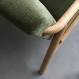 Tikamoon Sessel Axel Samt grün