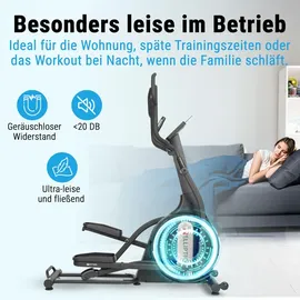 AsVIVA Crosstrainer Smart E4 Pro Grau