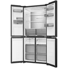 Haier HCR58S18CWMB Multi Door (523 l, 1850 mm hoch, Schwarz)