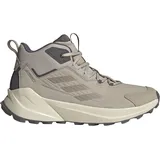 Adidas Terrex Trailmaker 2.0 Mid Leather Wanderschuhe - Wonder Beige / Wonder Beige / Charcoal - EU 43 1/3