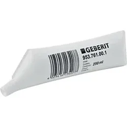 Geberit Gleitmittel 953761001 für Dichtungen von Steckverbindungen, 250 mI