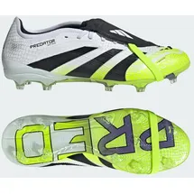 adidas Predator Pro Fold‐Over Tongue FG - cloud white/core black/lucid Lemon 43 1/3