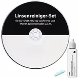 Pearl Linsenreiniger-Set für CD-/DVD-/Blu-ray-Laufwerke und -Player u.v.m.