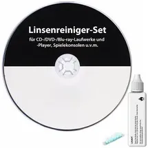 Pearl Linsenreiniger-Set für CD-/DVD-/Blu-ray-Laufwerke und -Player u.v.m.