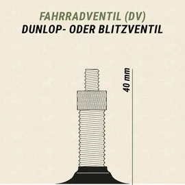 Prophete Schlauch 28 Zoll Dunlopventil