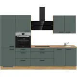 Nobilia Küchenzeile Easytouch II 300 cm grün