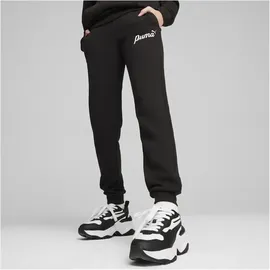 Puma Ess+ Script TR Mädchen Hose, schwarz - 176