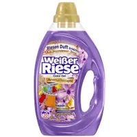 Weißer Riese Aromatherapie Indien Color Gel Waschmittel WJR20 , 1,0 Liter - Flasche für ca. 20 Waschladungen