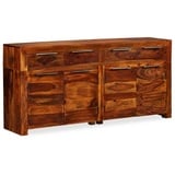 vidaXL Sideboard Massivholz 160x35x75 cm