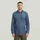 G-Star Clean Slim Hemd - Mittelblau - Herren - XXL