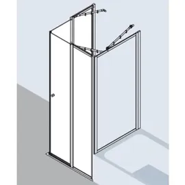 Kermi N2ESL0801711K Eck-Halbteil links Nova 2000 ESL 0800x