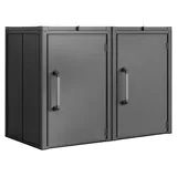 primeyard Mülltonnenbox 168 x 84 x 120 cm anthrazit