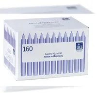 Gies Kerzen Haushaltskerzen 19,4 cm 160 St. weiß