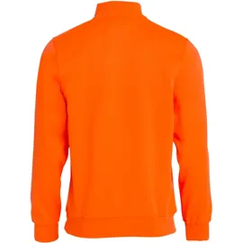 Clique Basic 1/2-Zip Sweatshirt Herren 170 - visibility orange XL