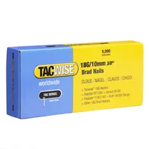tacwisetm TACWISE 0392 Stauchkopfnägel Brad Typ 18G / 10 mm, 5000 Stück, Silber, 10mm