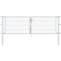 GAH Alberts GAH-Alberts Stabgitter Doppeltor Flexo 250 x 80 cm, Typ 6/5/6, zum Einbetonieren